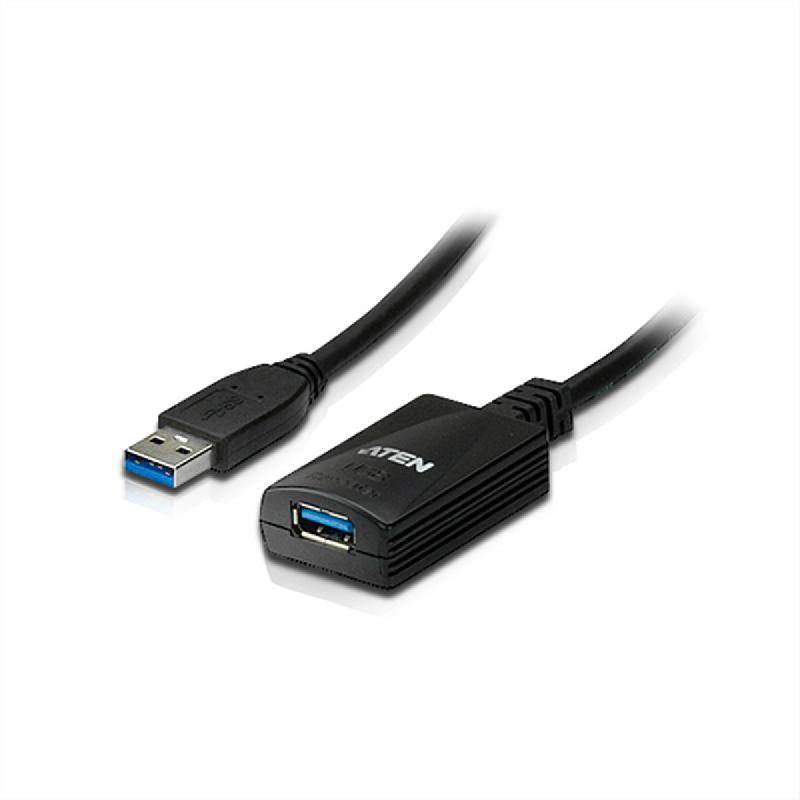ATEN UE350 Câble d'extension USB 3.0, noir, 5 m_0