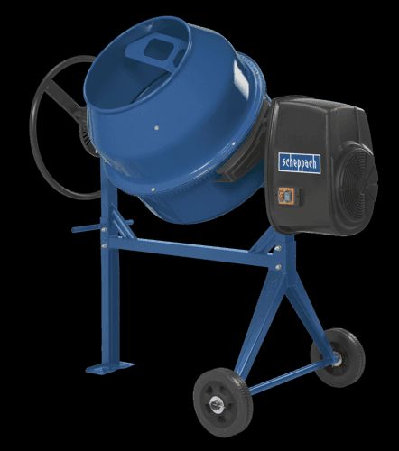 BÉTONNIÈRE MIX140 SCHEPPACH - 230V 50HZ 550W 140L - 5908404901