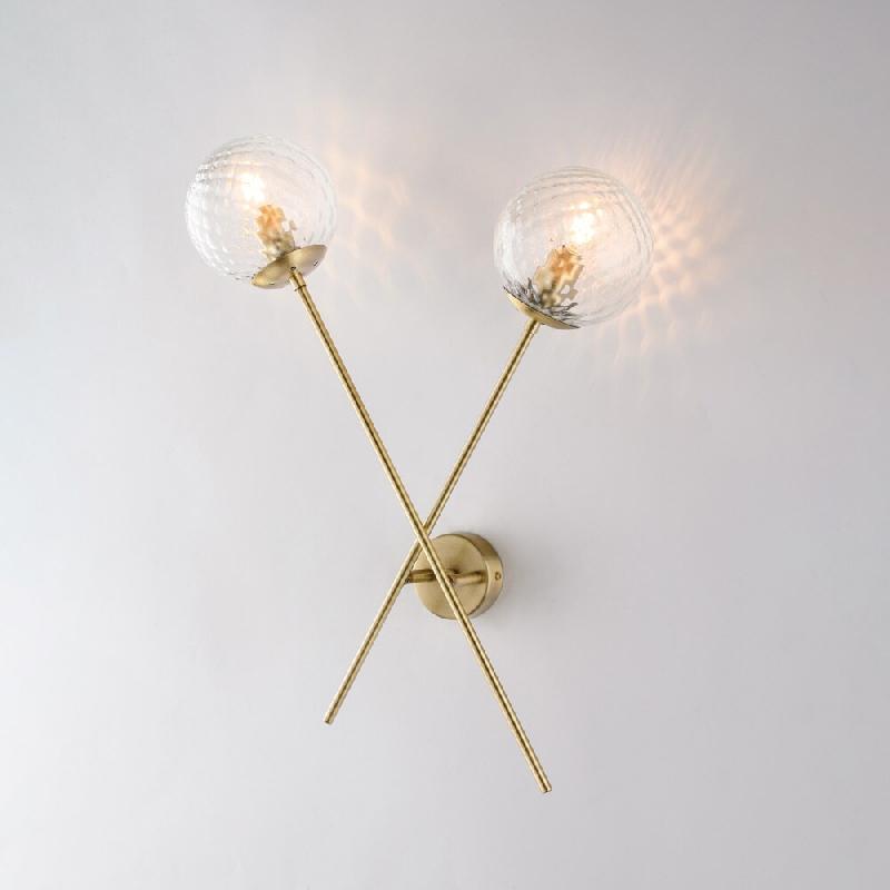 Bonetti Illumina Demetra Applique En Fer Bronzé Brossé 2 Lumières .33 P.18 Bl279-Ap2-Brz - bronze 8050713219079_0