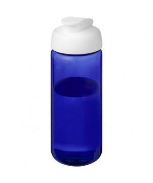 BOUTEILLE DE SPORT H2O ACTIVE OCTAVE TRITAN DE 600 ML AVEC COUVERCLE À CLAPET BLANC - GOURDES DE SPORT PUBLICITAIRES PERSONNALISÉES