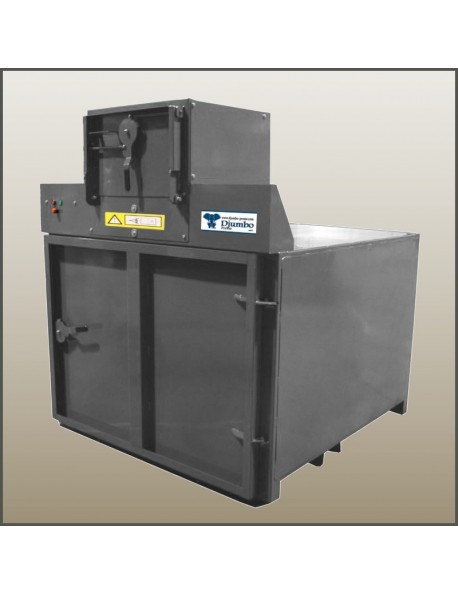 Broyeur compacteur de verre - Djumbo BR600 - Réduction de volume jusqu'à 20 tonnes/mois_0