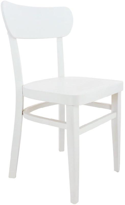 Chaise de restaurant Bastia Hêtre blanc Valero_0