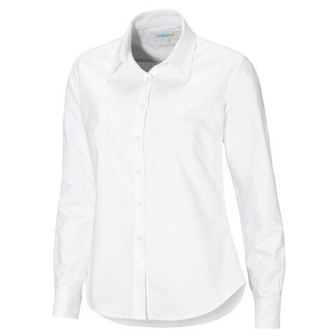 COTTOVER CHEMISE OXFORD FEMME CERTIFIÉ GOTS BLANC - TAILLE 40