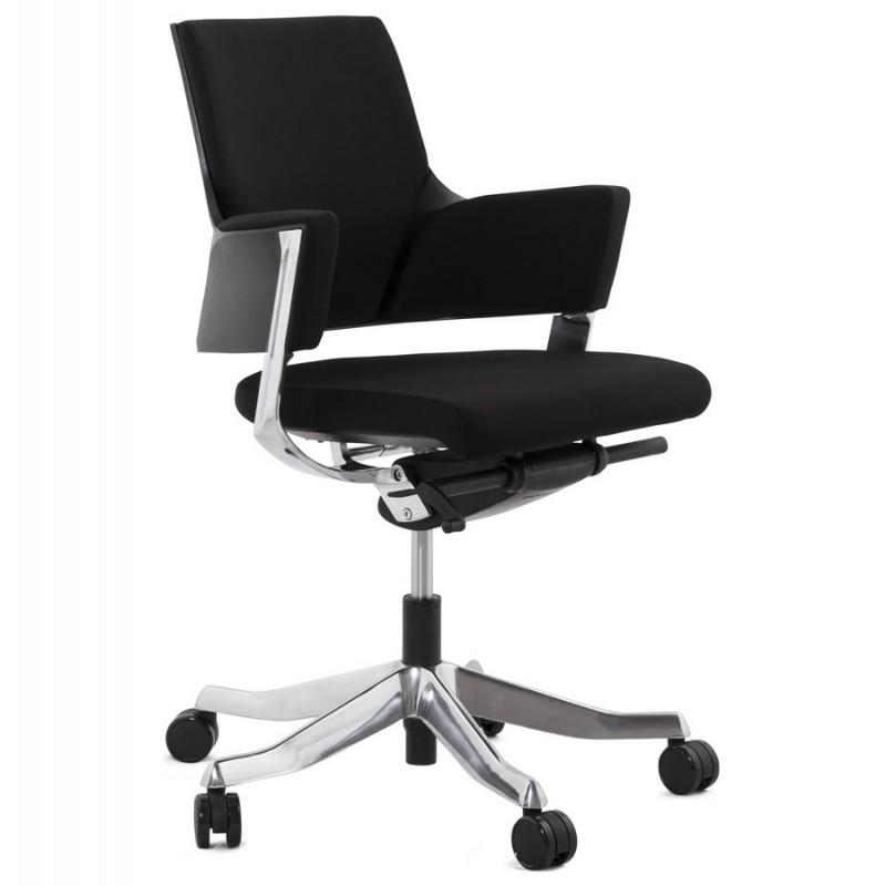 Fauteuil de bureau Core 100cm noir - Paris Prix - réglable en hauteur et rotation 360°_0