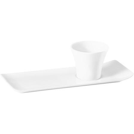 GOBELET BLANC 8CL EN PORCELAINE - PILLIVUYT - VENDÔME