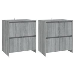 Helloshop26 - Buffet bahut commode armoire meuble de rangement organisateur cuisine salle de séjour salons lot de 2 sonoma 70 x 41 x 02_0036969 - 300_0