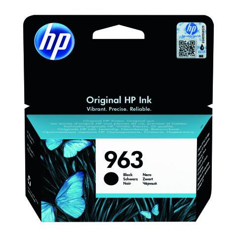 HP 963 - 3JA26AE CARTOUCHE NOIRE POUR IMPRIMANTE JET D'ENCRE - CARTOUCHE AUTHENTIQUE