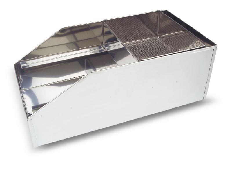 Lacor - 50450 - Récipient à farine moyen 18X50X26.5 Inoxydable - gris inox 50450_0