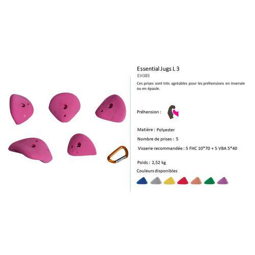 PRISES D'ESCALADE - FLAKES JUGS L 2 - ENTRE-PRISES