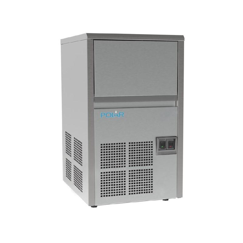 Machine à glaçons pleins cubiques Série U 21 kg/24 h - stockage 4 kg | Polar - UA026_0