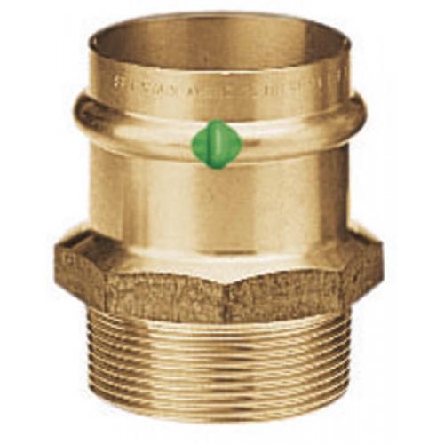 MAMELON BRONZE FEMELLE CUIVRE - DIAMÈTRE 14 FILETÉ MÂLE 15/21 VIEGA