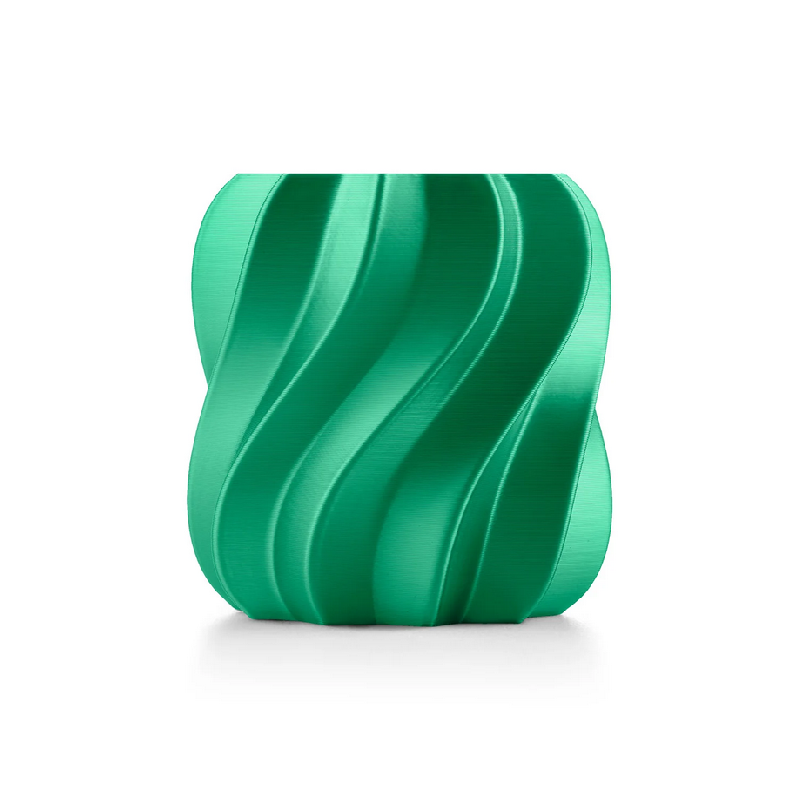 Mot sur initiale en Impression 3D - Soie vert_0