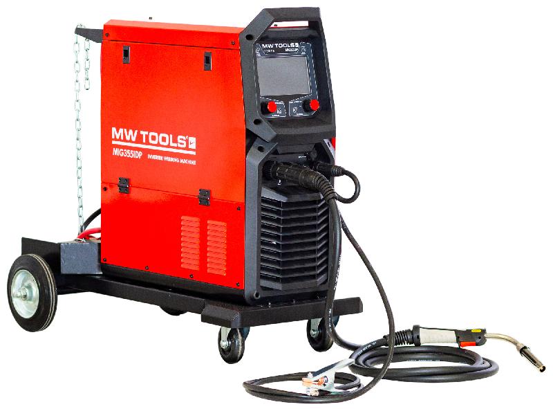 Poste à souder MIG Inverter 350A industriel 400V double pulse synergie MW Tools MIG355IDP_0