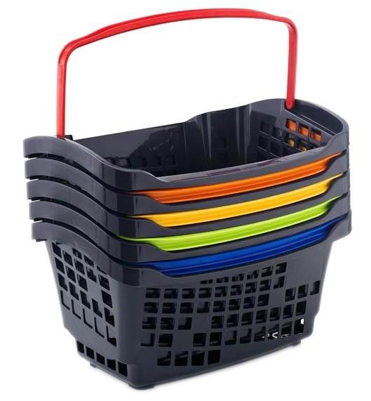 Panier de magasin 20 Litres - Design moderne - Anse ergonomique - 100% recyclable_0