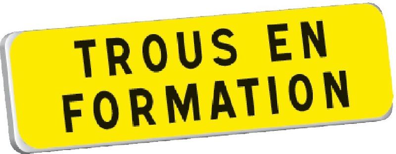 Panonceaux Taliasign KM 900x250 mm classe 1 Dangers Temporaires - PNTLGLV1KM-TL02/TR_0