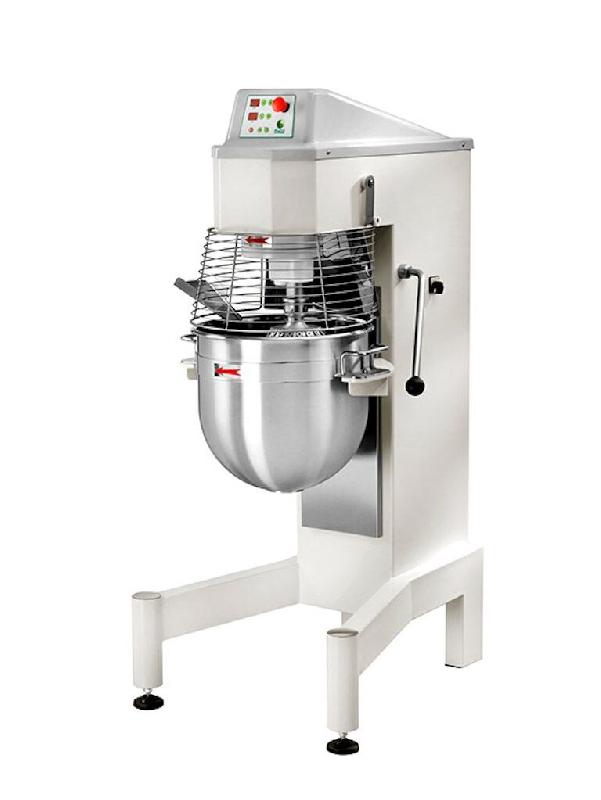 Pétrin planétaire 40 litres avec variateur de vitesse et commandes digitales. Structure revêtue d'une peinture anti-rayures. Modèle FIMAR PLN40D -_0