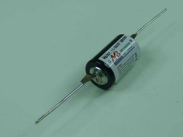 Pile lithium ER14250H 1/2AA 3.6V 1200mAh - Marque NX - Quantité 1_0