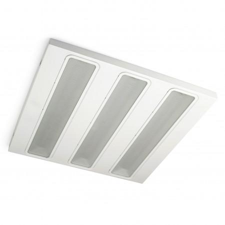 Plafonnier panel dali luminaire encastré mab led smd 45w 3939 lm ip40 cri80 3000k blanc ugr19 600 * 600 m_0