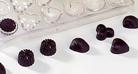 PLAQUE CHOCOLAT 24 EMPREINTES ASSORTIMENT