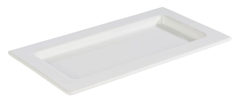 PLATEAU EN PORCELAINE APS - FRAMES - GN 1/3, H : 2 CM