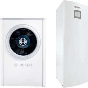 Pompe à chaleur aérothermique Bosch Compress 6000 AW - robuste, silencieuse et performante_0
