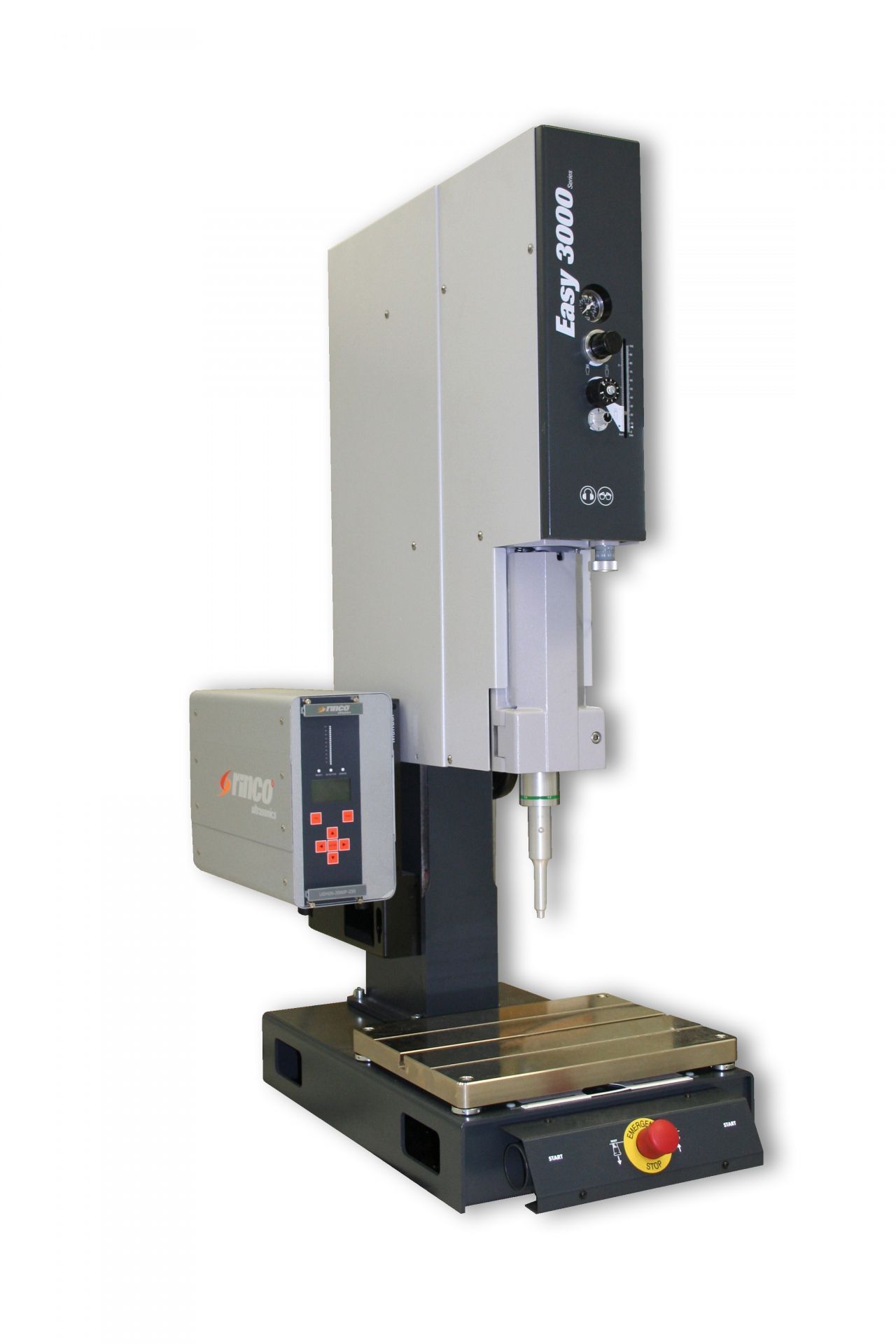 Presse d'assemblage par ultrasons Easy3000 - Machine pneumatique de soudage - Versions 20 KHZ et 35 KHz_0