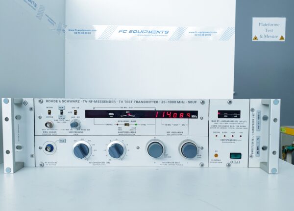 SBUF - Système de transmission TV Rohde and Schwarz - Générateurs de signaux 25-1000MHz_0