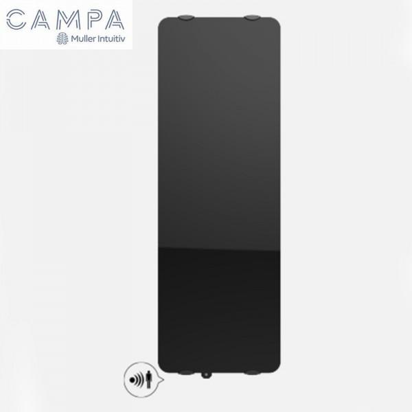 SÈCHE-SERVIETTES ÉLECTRIQUE SOUFFLANT NOIR ASTRAKAN 1000W CAMPAVER-BAINS ULTIME - CAMPA CVUC10SEPB