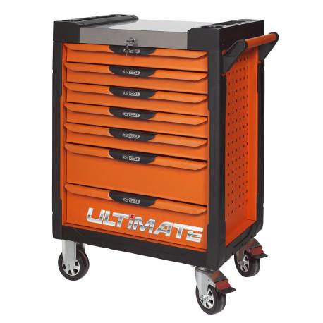 Servante ULTIMATE orange, 7 tiroirs KS Tools | 819.0007_0