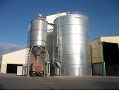 Silo à tôle lisse pour stockage de céréales, copeaux de bois et produits humides - BORGHI_0