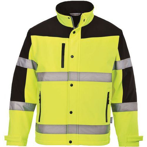 VESTE SOFTSHELL HAUTE-VISIBILITÉ - 3 COUCHES S429 JAUNE XXXL - PORTWEST