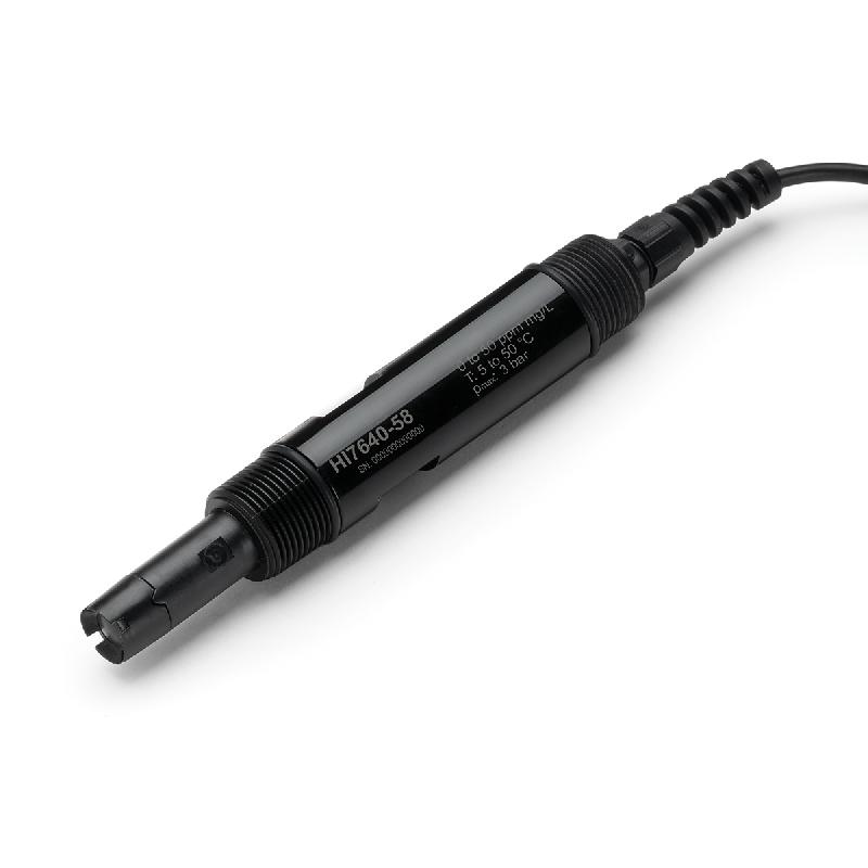 Sonde d'oxygène optique industrielle HI7640-5850 - Pour HI510/HI520 avec câble 50 m_0