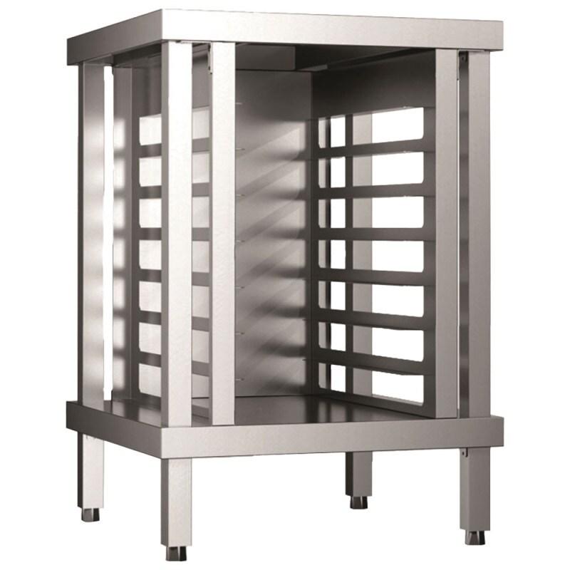 Support avec porte-plateaux pour BT0623, BRX0443, BRV0443 600x600x880 mm - VIRTUS - 0615402757560_0