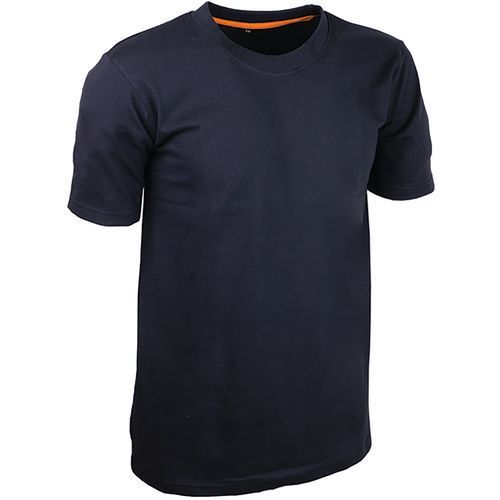 T-SHIRT BLEU MARINE 100% COTON 180 G/M² L - XL