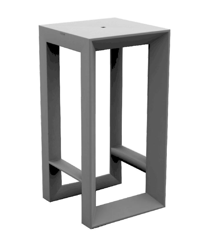 Table haute design in & out FRAME - gris_0