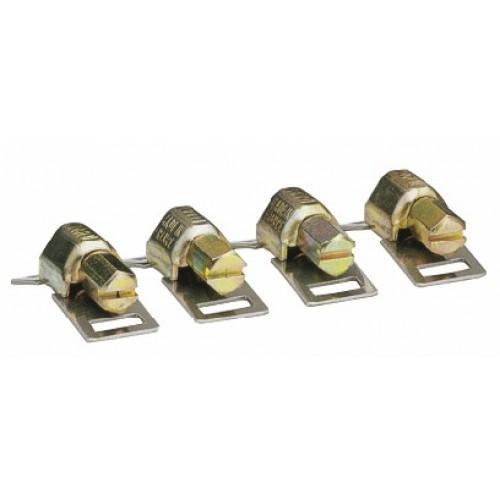 TÊTE DE VISSAGE POUR COLLIERS DE SERRAGE - LARGEUR 13 MM - 50 PIÈCES SERFLEX