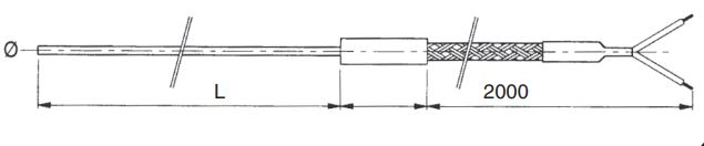 Thermocouple J isolé de la masse, formable - ELECTRO-THERM_0