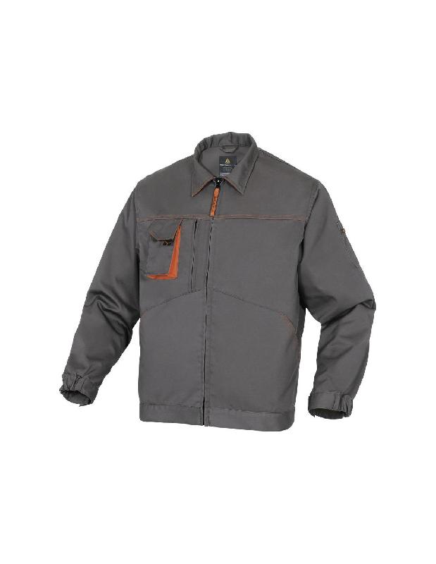 VESTE DE TRAVAIL MACH2 MULITIPOCHES GRIS/ORANGE T2XL - DELTA PLUS - M2VE2GRXX