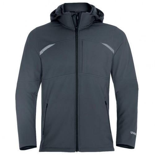 VESTE SOFTSHELL À CAPUCHE POUR HOMME SUXXEED CRAFT - ANTHRACITE - TAILLE L UVEX