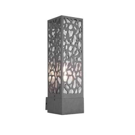 Applique murale extérieure culot E27 - Trio - Cooper - gris 4017807492675_0