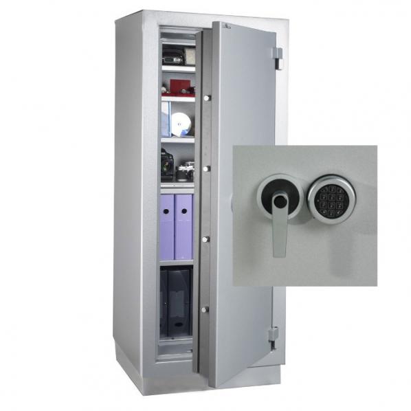 Armoire ignifuge Paper Duo 349 litres - Hartmann Tresore - 2 heures de protection - Fermeture à code ou à clé - Assurable 25 000 euros_0