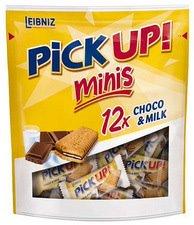 BARRE DE BISCUITS 'PICK UP! CHOCO & LAIT MINIS' - LOT DE 4