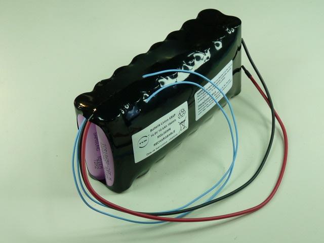 Batterie Li-Ion 16x 18650 4S4P ST2 14.8V 10.4Ah F300 - pour pulvérisateur électrique DHUGUES avec rampe 3m_0