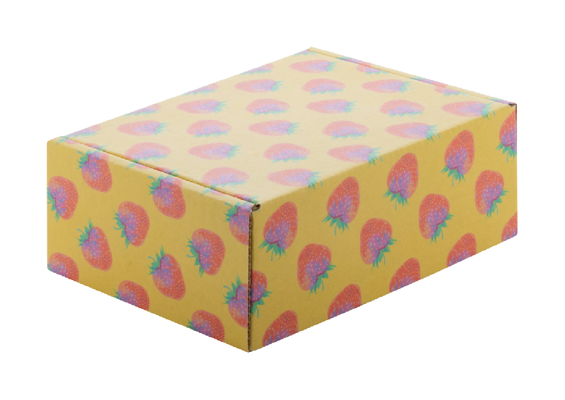 Boîte postale carrée en carton ondulé - impression couleur sur mesure - bande auto-scellante_0
