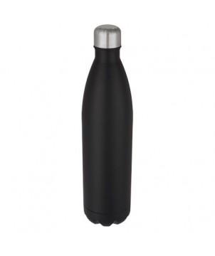 BOUTEILLE COVE DE 1L EN ACIER INOXYDABLE À ISOLATION SOUS VIDE - NOIR - BOUTEILLES ISOTHERMES PUBLICITAIRES