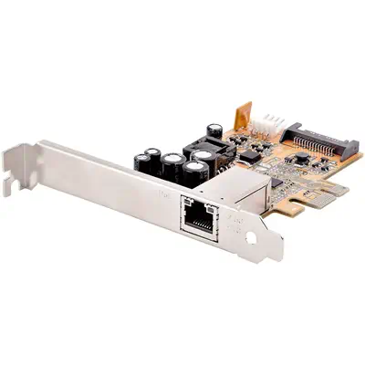 Carte Réseau PCI Express x1 - Carte Ethernet PCIe avec RJ45, 30W 802.3at PoE LAN NIC pour Ordinateur_0
