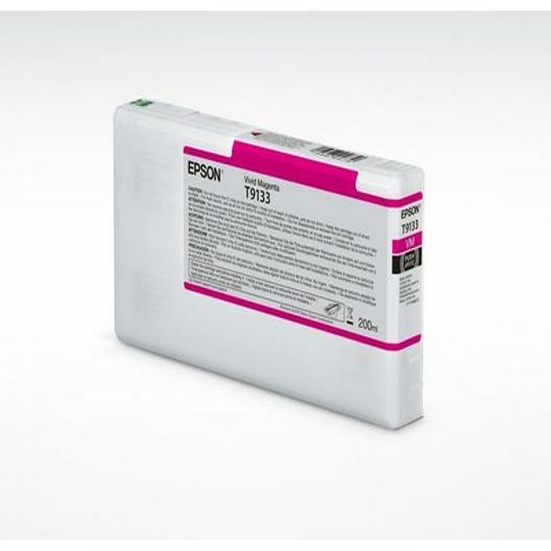 Cartouche d'encre Epson vivid magenta T 913 200 ml T 9133N - C13T91330N_0