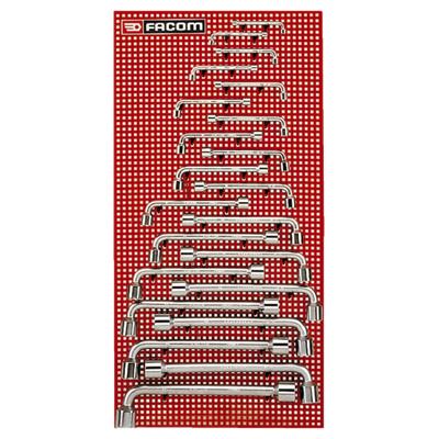 CLÉS À PIPE MÉTRIQUES JEU DE 22 75.P22M FACOM