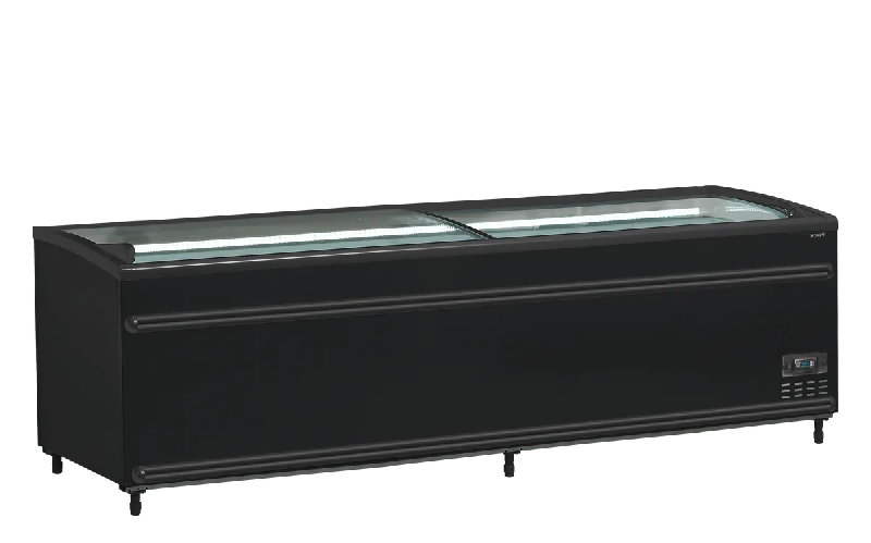 Congélateur de supermarché SFI250B-CF VS Noir TEFCOLD_0