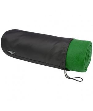 COUVERTURE WILLOW EN POLAIRE RPET CERTIFIÉE GRS VERT - GOODIES ÉCOLOGIQUES